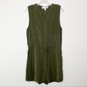 Kelly Renee Olive Green Romper